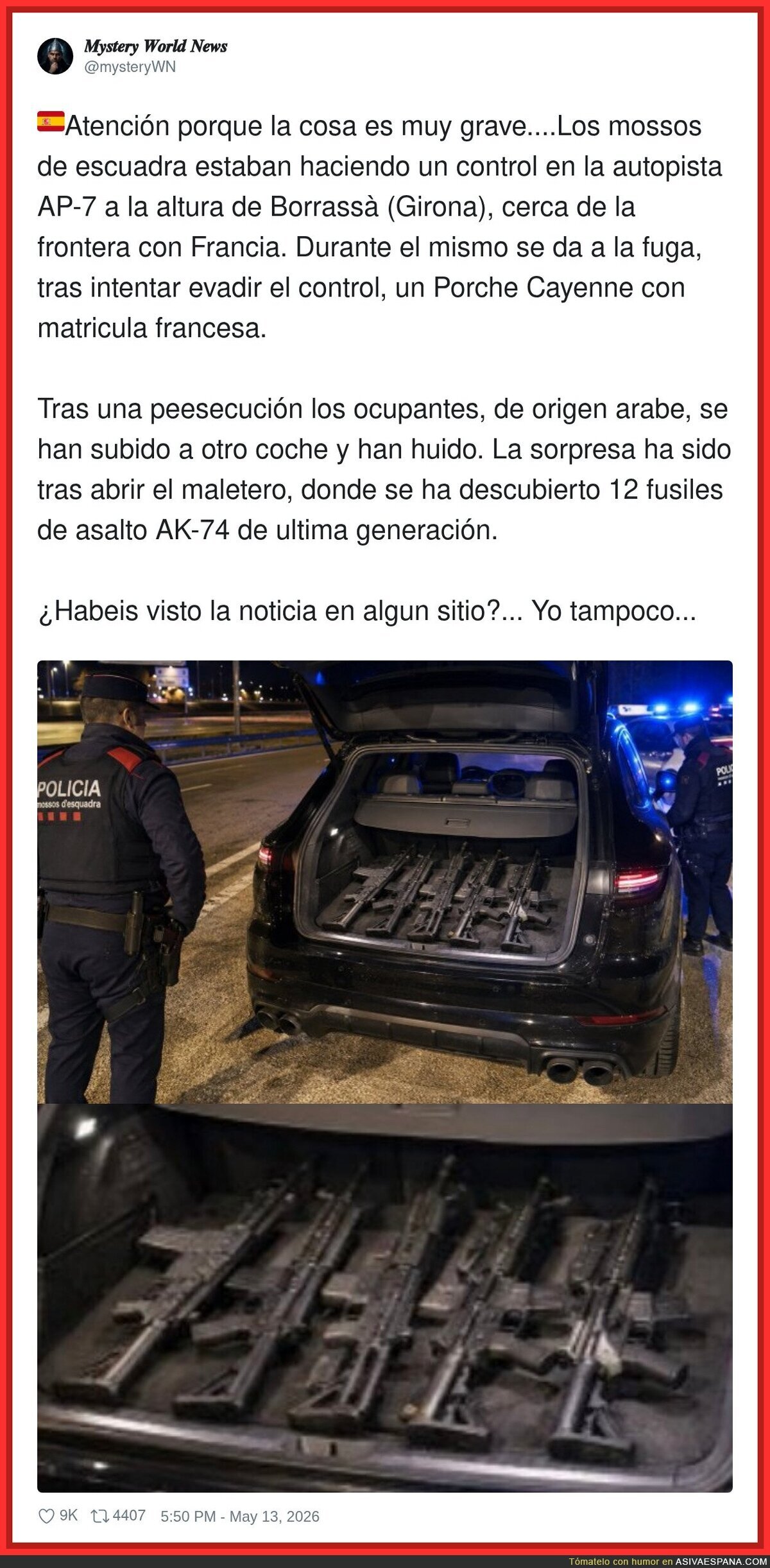 Esto pone los pelos de punta