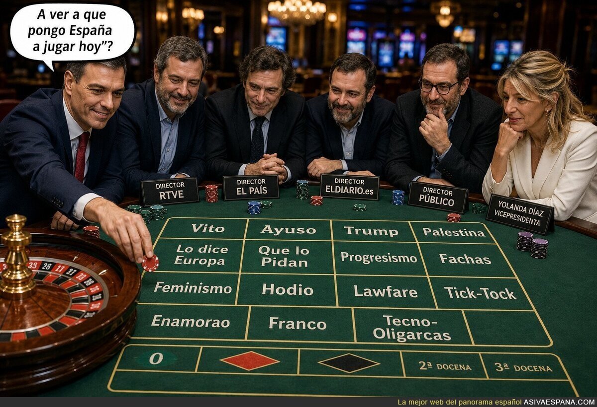 La ruleta en Moncloa