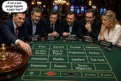 La ruleta en Moncloa