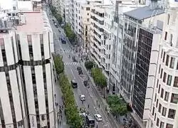 La hist&oacute;rica manifestaci&oacute;n de profesores colapsa el centro de Valencia, como se puede ver en esta espectacular imagen a&eacute;rea. Miles de docentes hacen huelga para reclamar mejoras en sus condiciones de trabajo