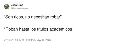 Los ricos roban con traje y corbata