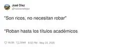Los ricos roban con traje y corbata