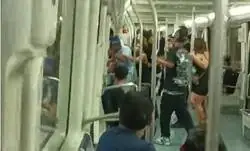 Subirse al metro de Barcelona es una aventura de locos