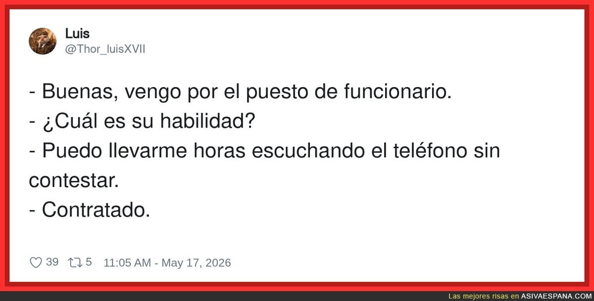 Y as&iacute; es como consigues un trabajo en la administraci&oacute;n p&uacute;blica