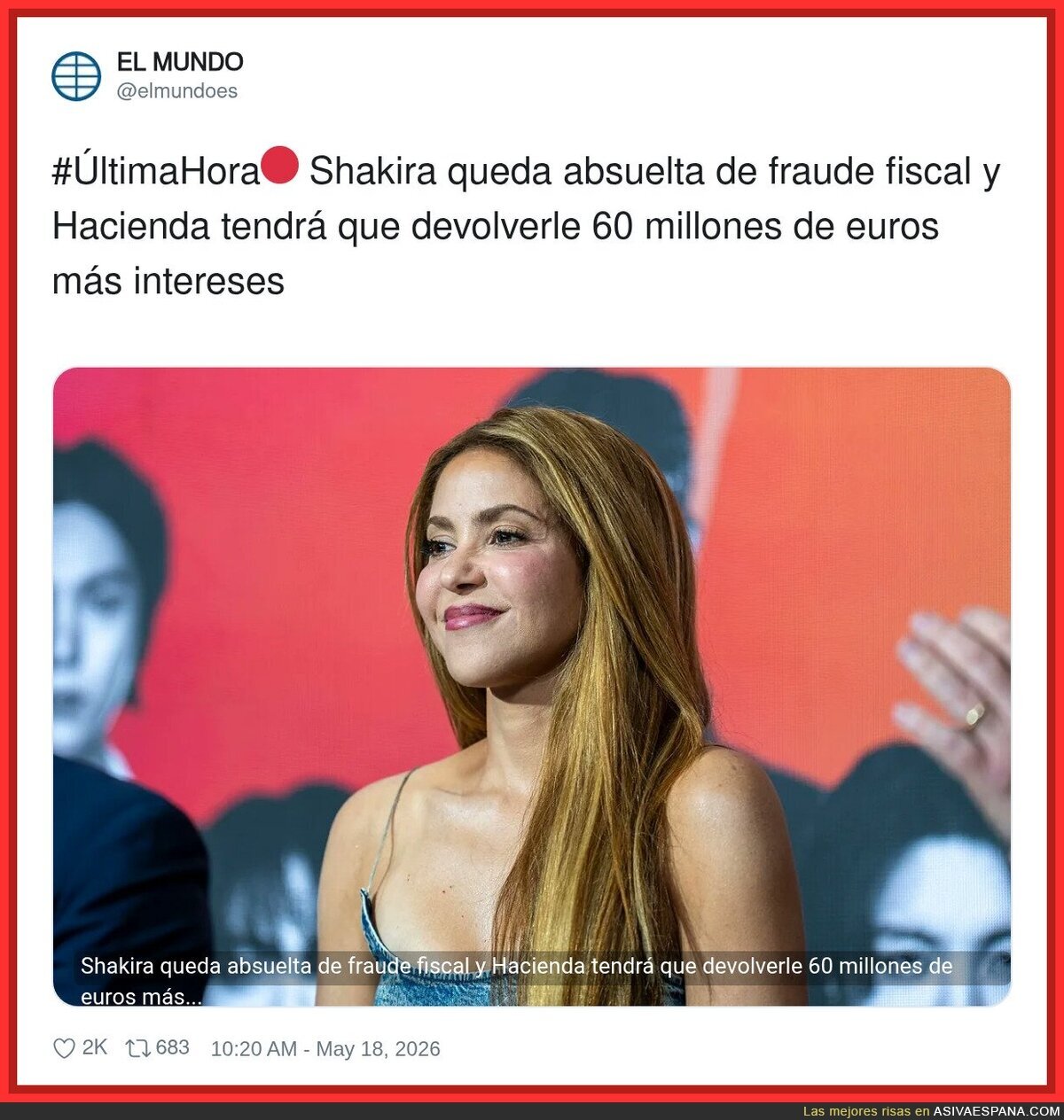 "Hacienda" no devolver&aacute; nada. Se le devolver&aacute; lo que se le rob&oacute; y el resto de espa&ntilde;oles que trabajamos le pegaremos costas e intereses