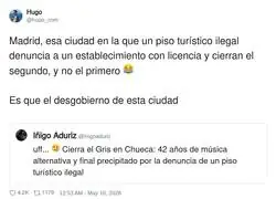 Madrid: donde los pringaos denuncian a los que tienen licencia y los que no la tienen siguen en la caseta