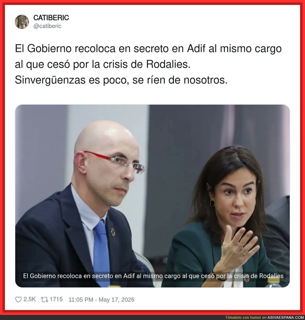 El Gobierno: "esto es transparencia m&aacute;xima". La transparencia: