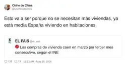 Espa&ntilde;a ha pasado de tener casita a vivir en un m&oacute;dulo prefabricado, pero al menos ahora es trendy