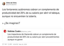 Lo de los inspectores de Hacienda menudo pitorreo tambi&eacute;n