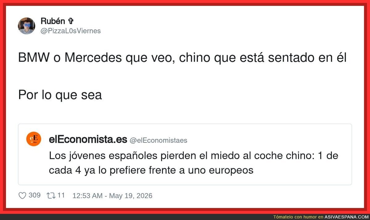 Los cuñados españoles te dirán que nada como un coche chino eléctrico