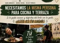 Buscamos a alguien que cocine como un chef y que en la terraza sonr&iacute;a como si no fuera de culo