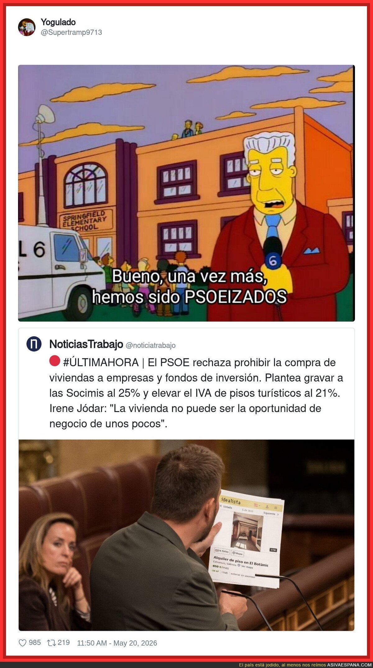 Otra vez nos han psoizado, t&iacute;o