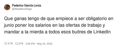 LinkedIn va a arder en junio, que avisen a los bomberos