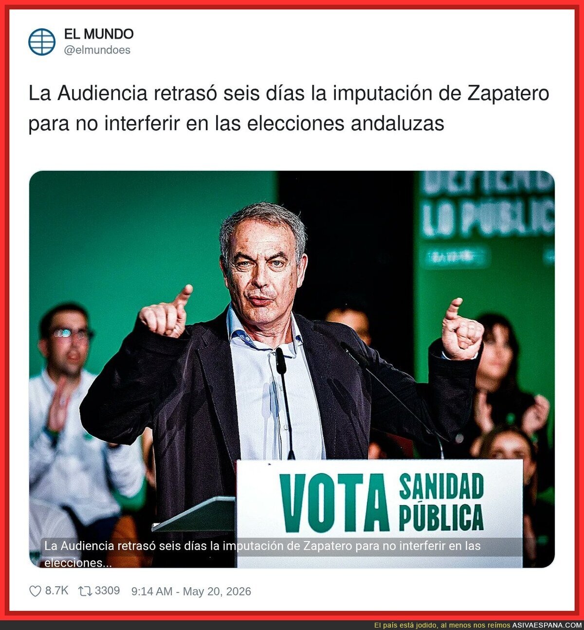 Estaba todo calculado