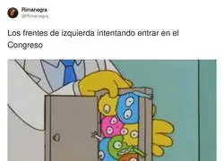 Los frentes de izquierdas intentando entrar en el Congreso