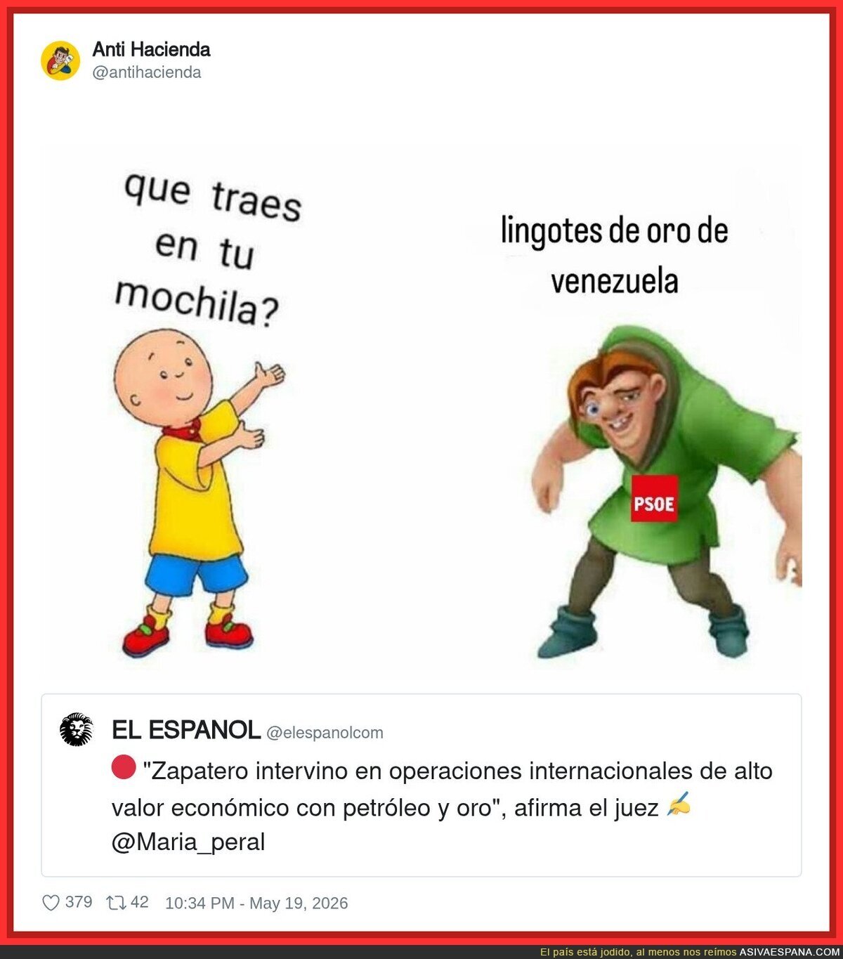 Unas cuantas toneladas