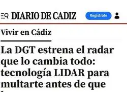 La DGT estrena el radar que te multa antes de que lo veas