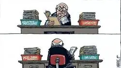 No se puede mostrar m&aacute;s claro c&oacute;mo funciona la justicia