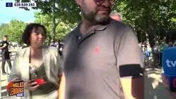 Reportero: "&iquest;C&oacute;mo pueden conocer por adelantado la decisi&oacute;n de los jueces?". MAR: "Ese es un truqui que no te puedo desvelar".