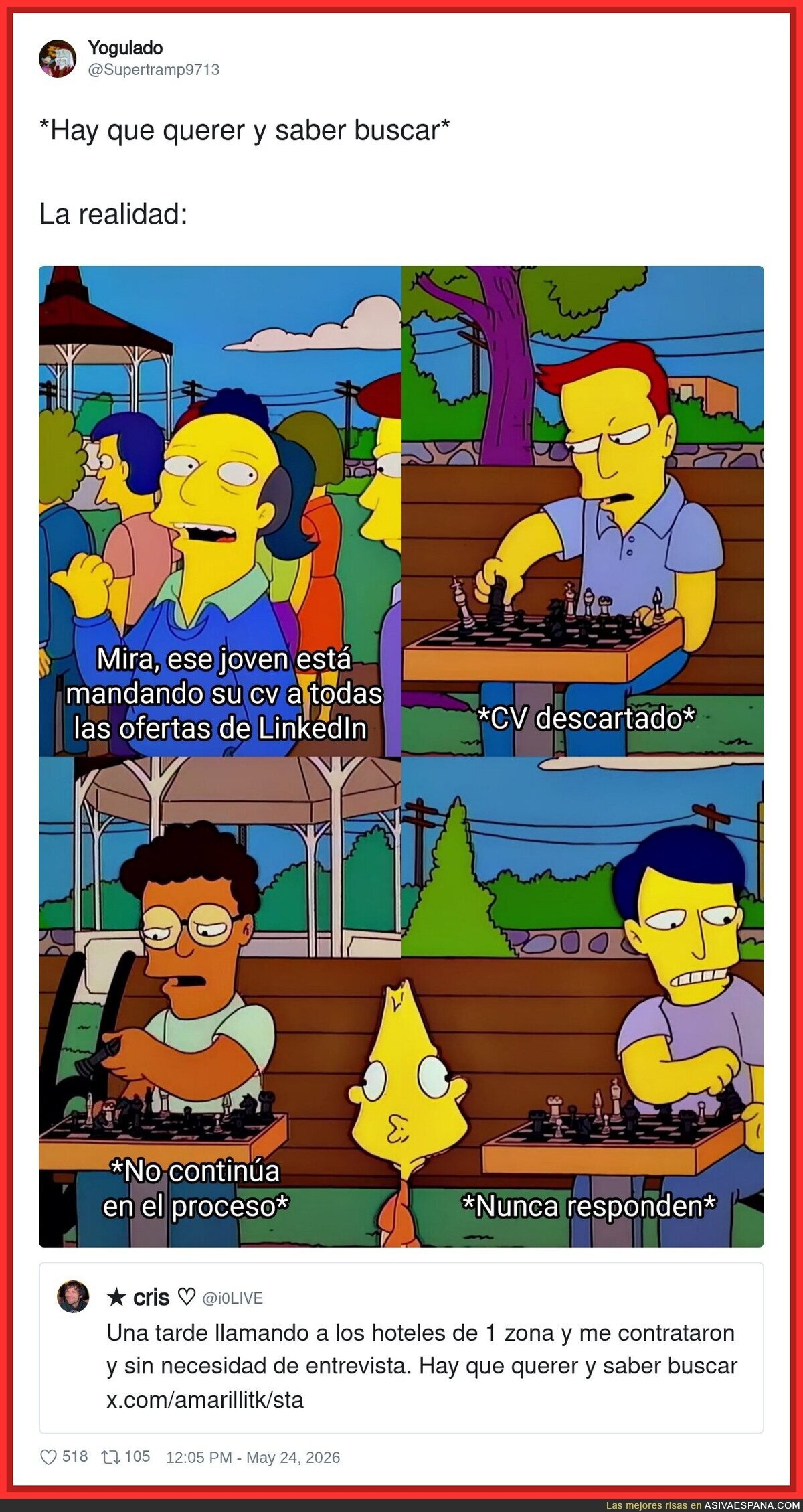 Cuando dices que quieres crecer profesionalmente pero en realidad solo quer&iacute;as que te dejasen en paz
