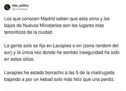 La foto grita peligro