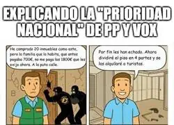 "Los espa&ntilde;oles primero" menos los obreros. El alquiler de media se come el 80% del SMI  y las viviendas espa&ntilde;olas no se usan para vivir