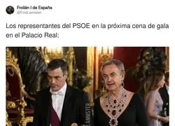 Con tanta joya, cualquiera va guapo, eh ZP