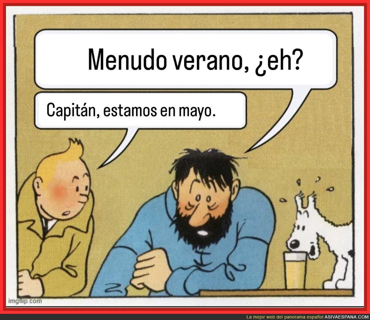 Menudo veranito nos espera