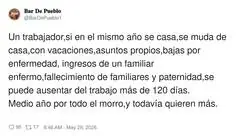 Y luego se quejan de que las empresas no quieren contratar
