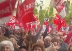 Salen las juventudes del PSOE a defender a su partido