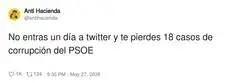 Twitter es m&aacute;s efectivo que la Fiscal&iacute;a