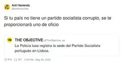 Ah mira, otro en Portugal