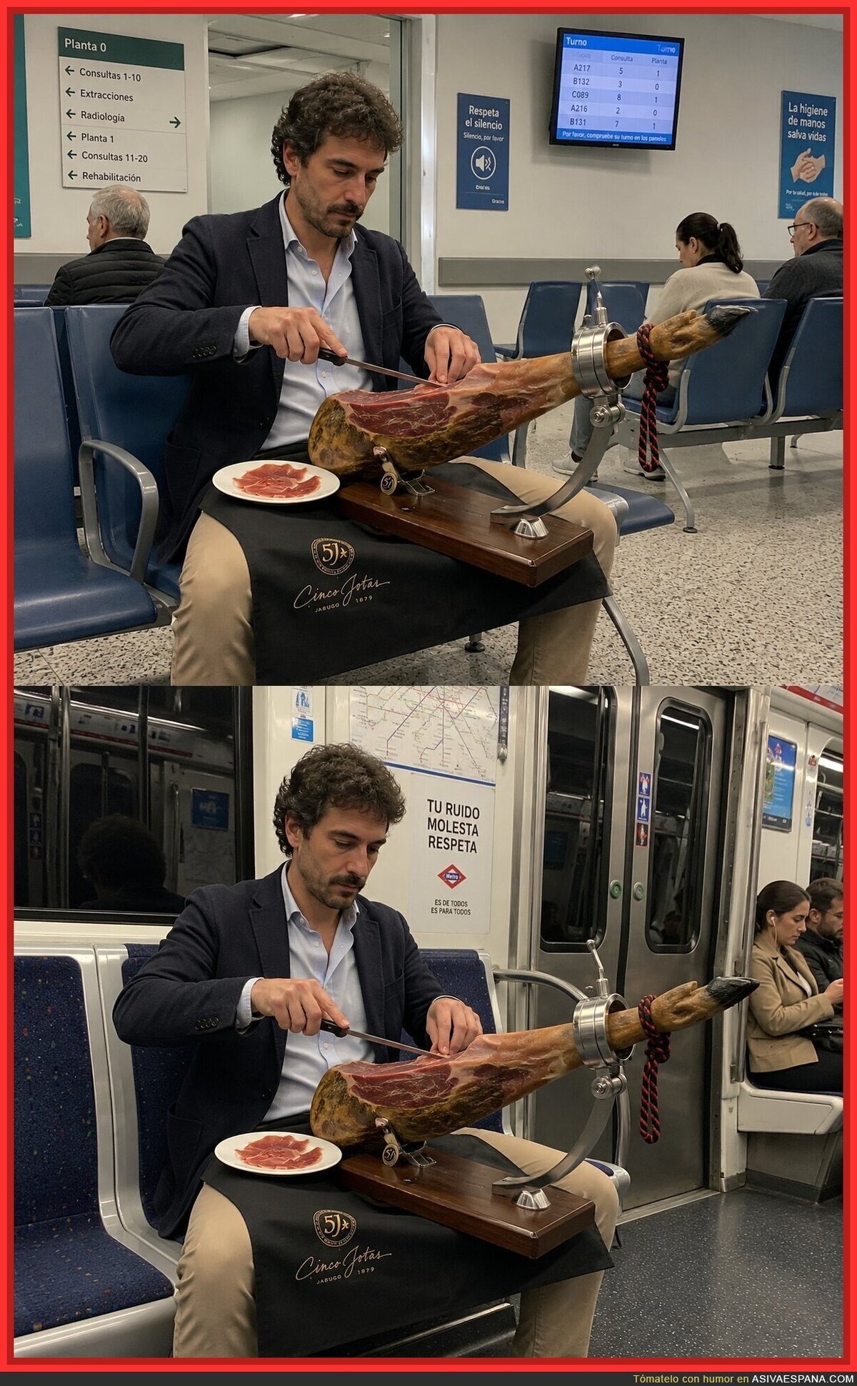 Si los españoles nos comportáramos con el jamón como los argentinos con el mate