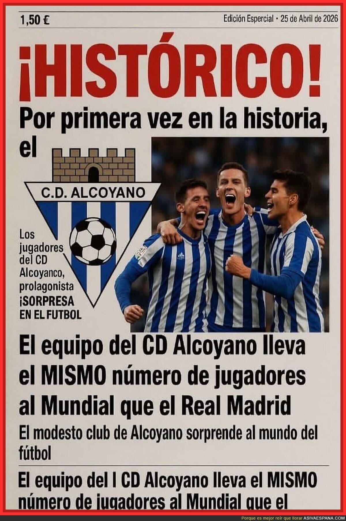 Qu&eacute; gran logro para el Alcoyano