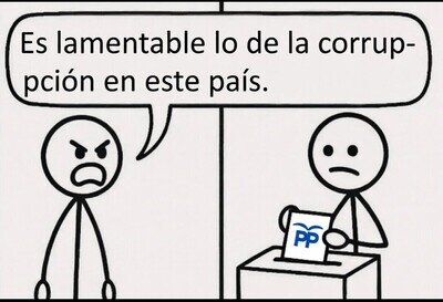 Cuando denuncias corrupción pero el corrupto está en todos lados
