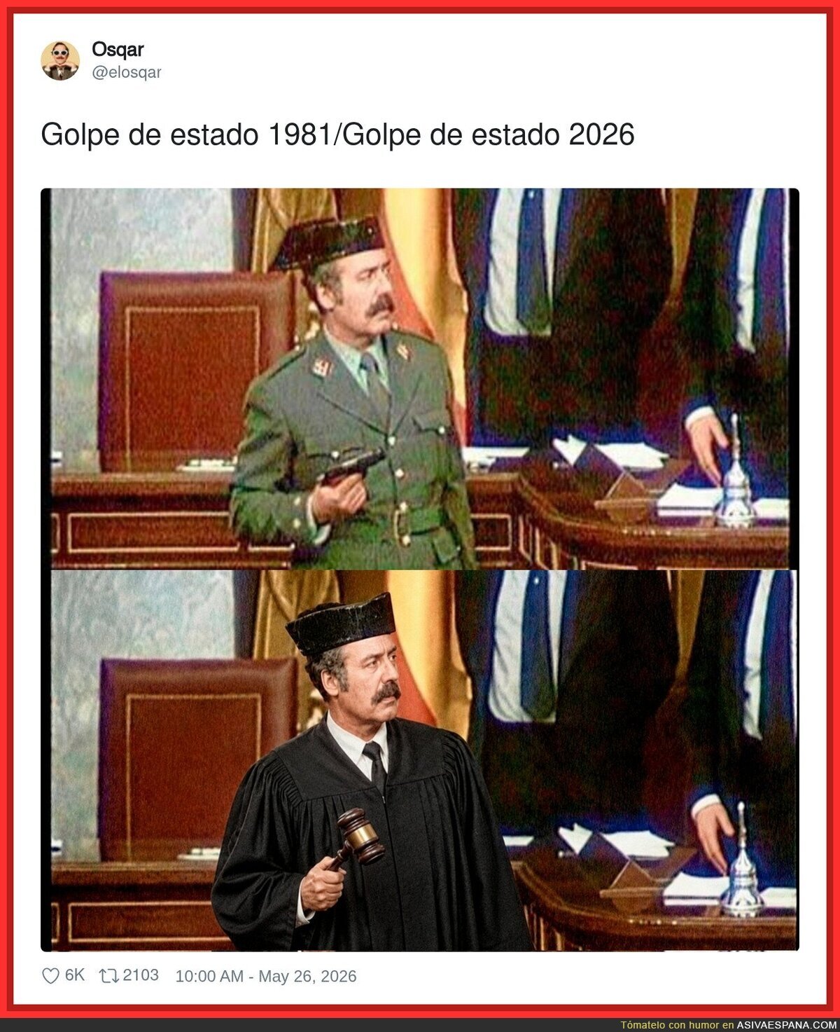 Golpe de estado 1981 / Golpe de estado 2026