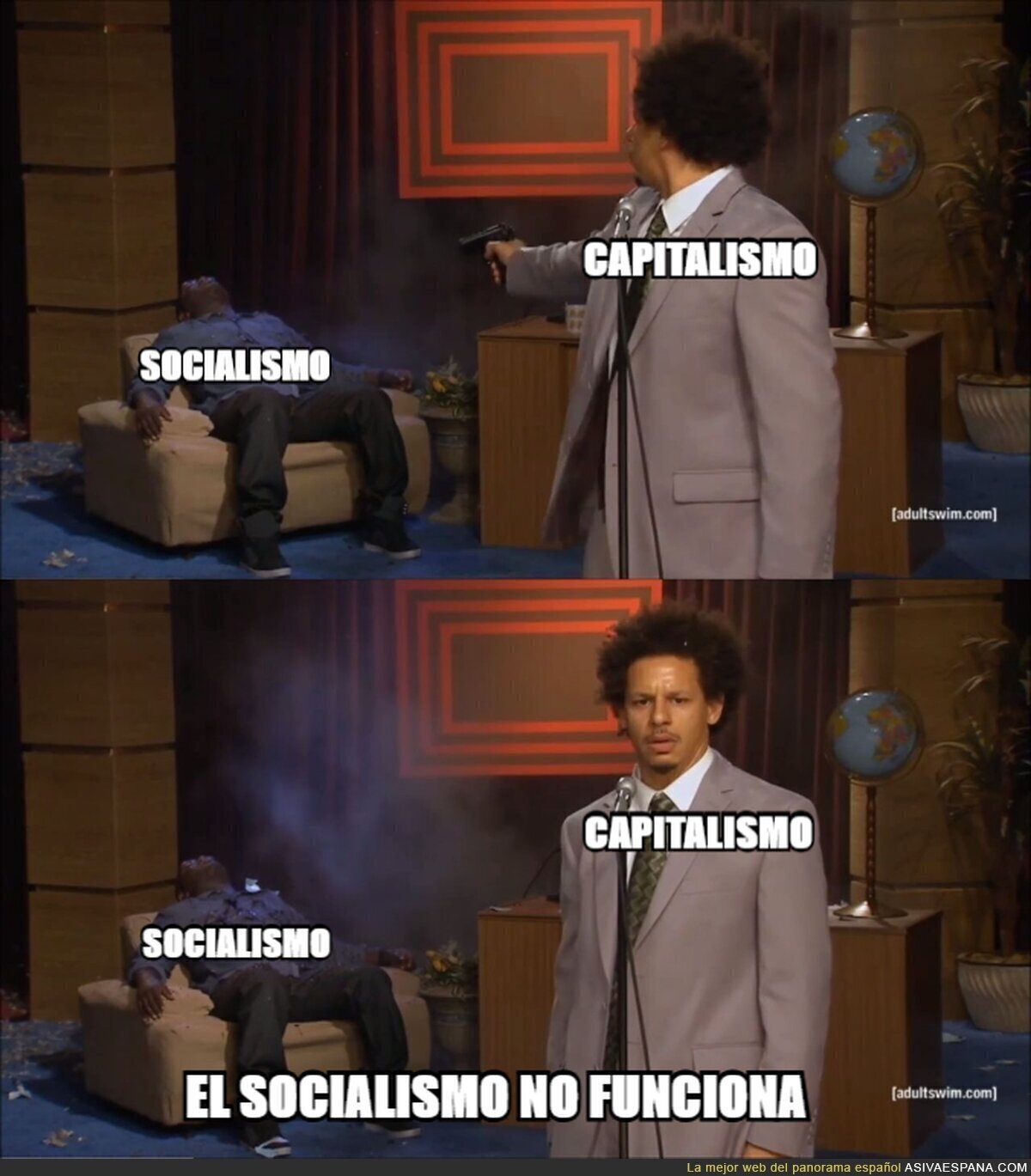 Los países socialistas siempre han necesitado una ayudita de Occidente para derrumbarse