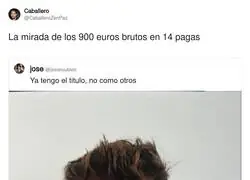 No sabe la que le espera