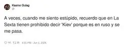 Y luego me pregunto por qu&eacute; me siento m&aacute;s tonto cada d&iacute;a