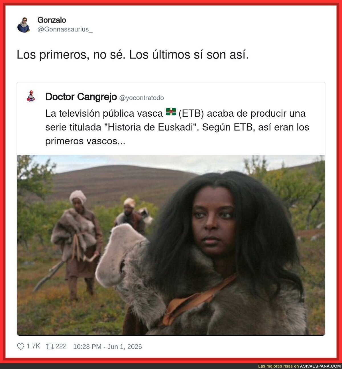 Nadie se esperaba a los primeros vascos as&iacute;