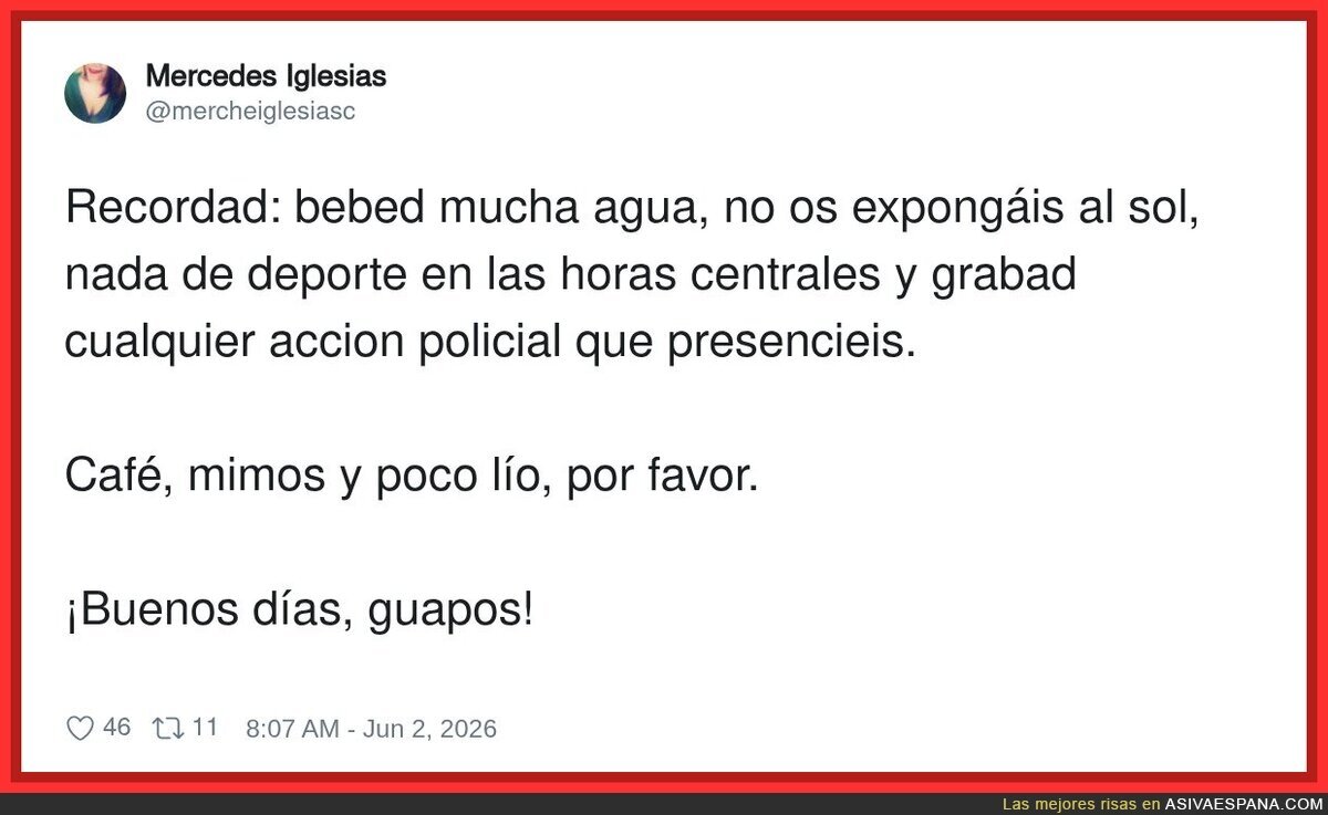 Mi abuela dándome consejos que voy a ignorar completamente