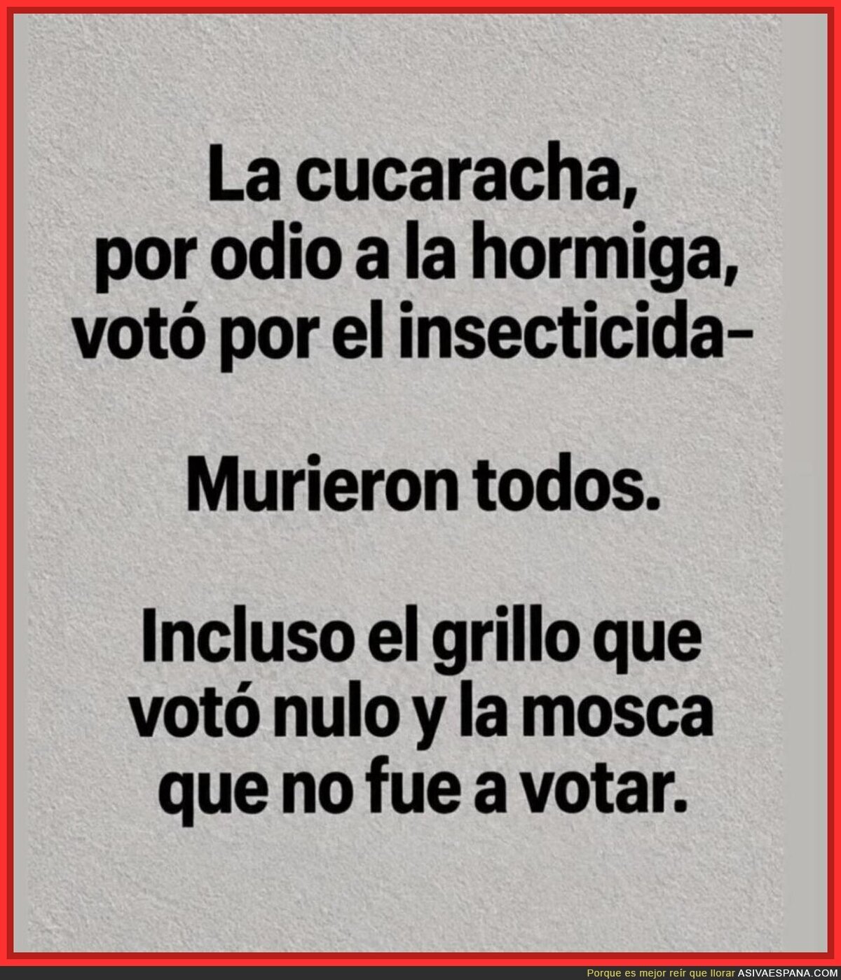 La importancia de votar