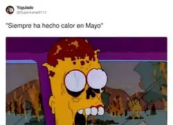 Cuando hace calor, hace calor