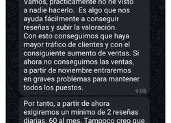 Lo de las rese&ntilde;as est&aacute; traspasando todos los l&iacute;mites posibles&hellip;