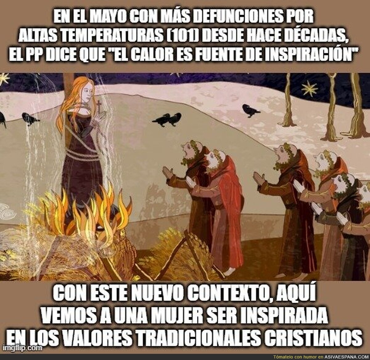 El "caloret" MATA, pero no tanto como el PP