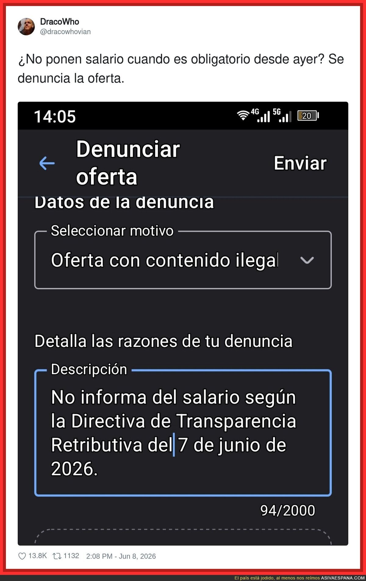 Ya es obligatorio poner el salario en las ofertas de empleo. Si no, a denunciar