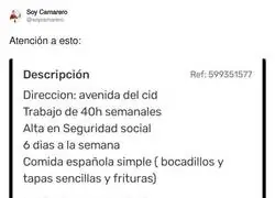 Ofertas de empleo donde te piden 40 horas a la semana pero el sueldo es de pr&aacute;cticas de 2005