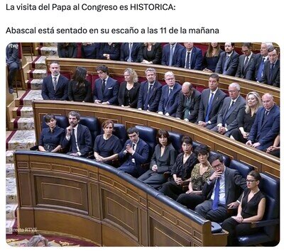 Entonces hay que beatificar al Papa, que hace milagros