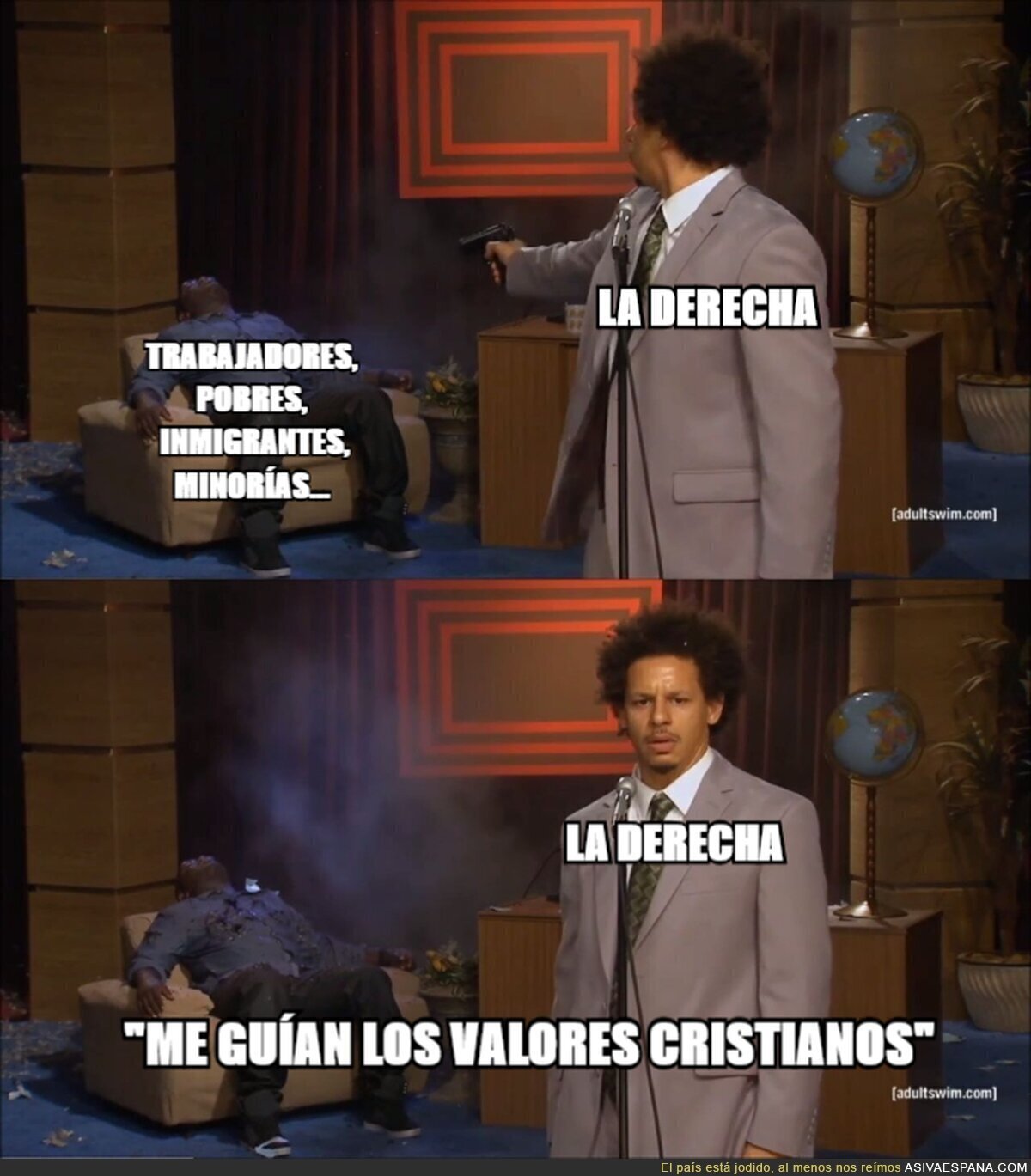 La l&oacute;gica de la derecha