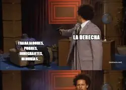 La l&oacute;gica de la derecha